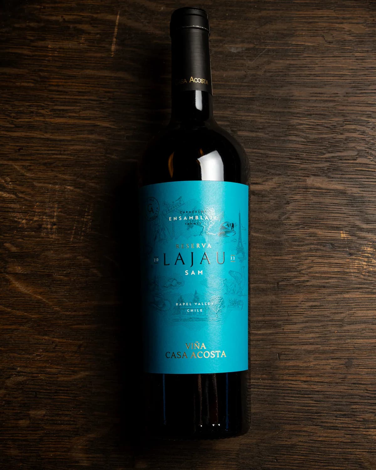 Colección Lajau — ambiente de Viña Casa Acosta